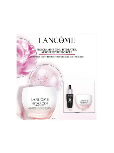Lancôme Mixed Lines Face Care Set Génifique Serum 10ml + Hydra Zen Gel Cream 50ml + Hydra Zen Noćna Krema 15ml