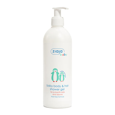 Ziaja baby kupka i šampon za kosu 2u1 od 6 mes 400ml
