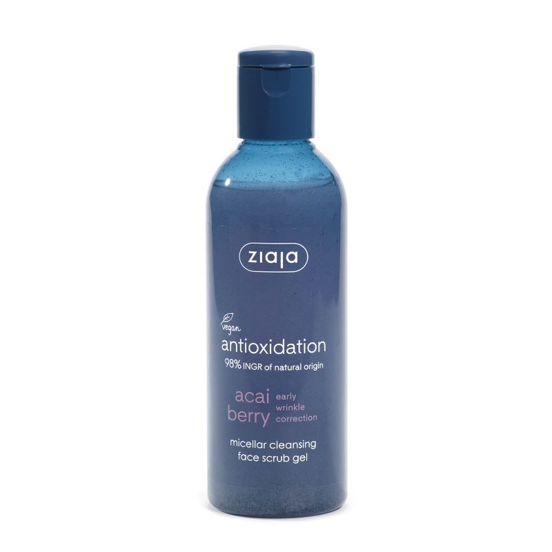 ZIAJA Antioksidativni micelarni piling gel za lice Acai Berry 200 ml