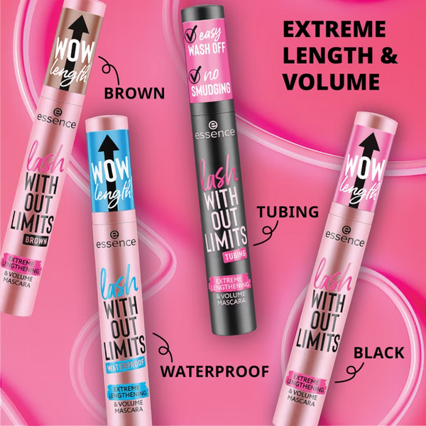 Essence Lash Without Limits maskara 04 Black Tubing