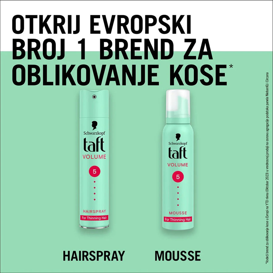 Schwarzkopf Taft Pena za volumen kose sa kolagenom