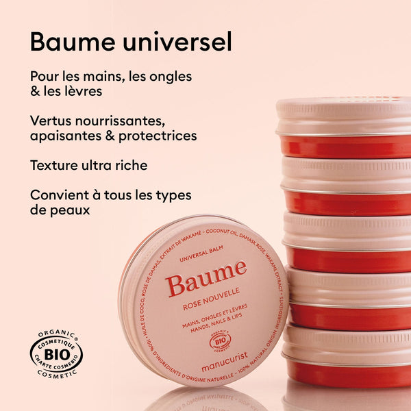 Manucurist univerzalni balzam Rose, Cosmos Organic 30 g