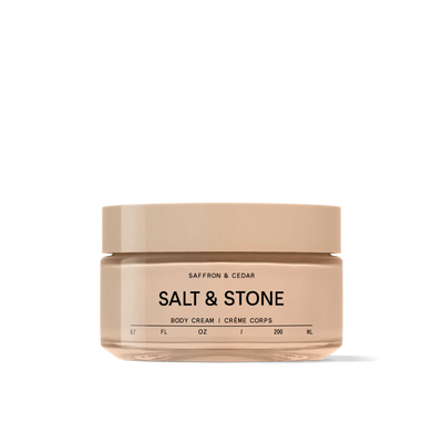 Salt & Stone Body Cream (Saffron & Cedar)