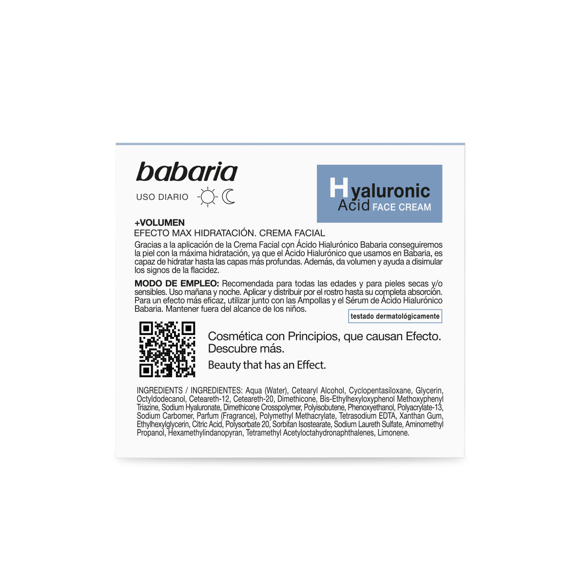 Babaria Hyaluronic Acid Krema za Lice