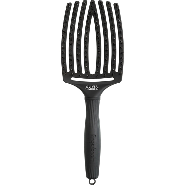 Olivia Garden Fingerbrush Black / L