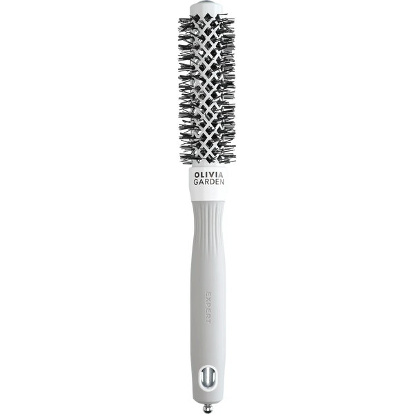 Olivia Garden Expert Blowout Shine White & Grey 20 mm