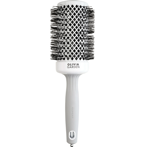Olivia Garden Expert Blowout Shine White & Grey 55 mm