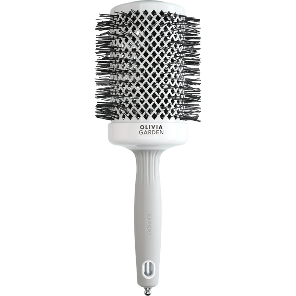 Olivia Garden Expert Blowout Shine White & Grey 65 mm