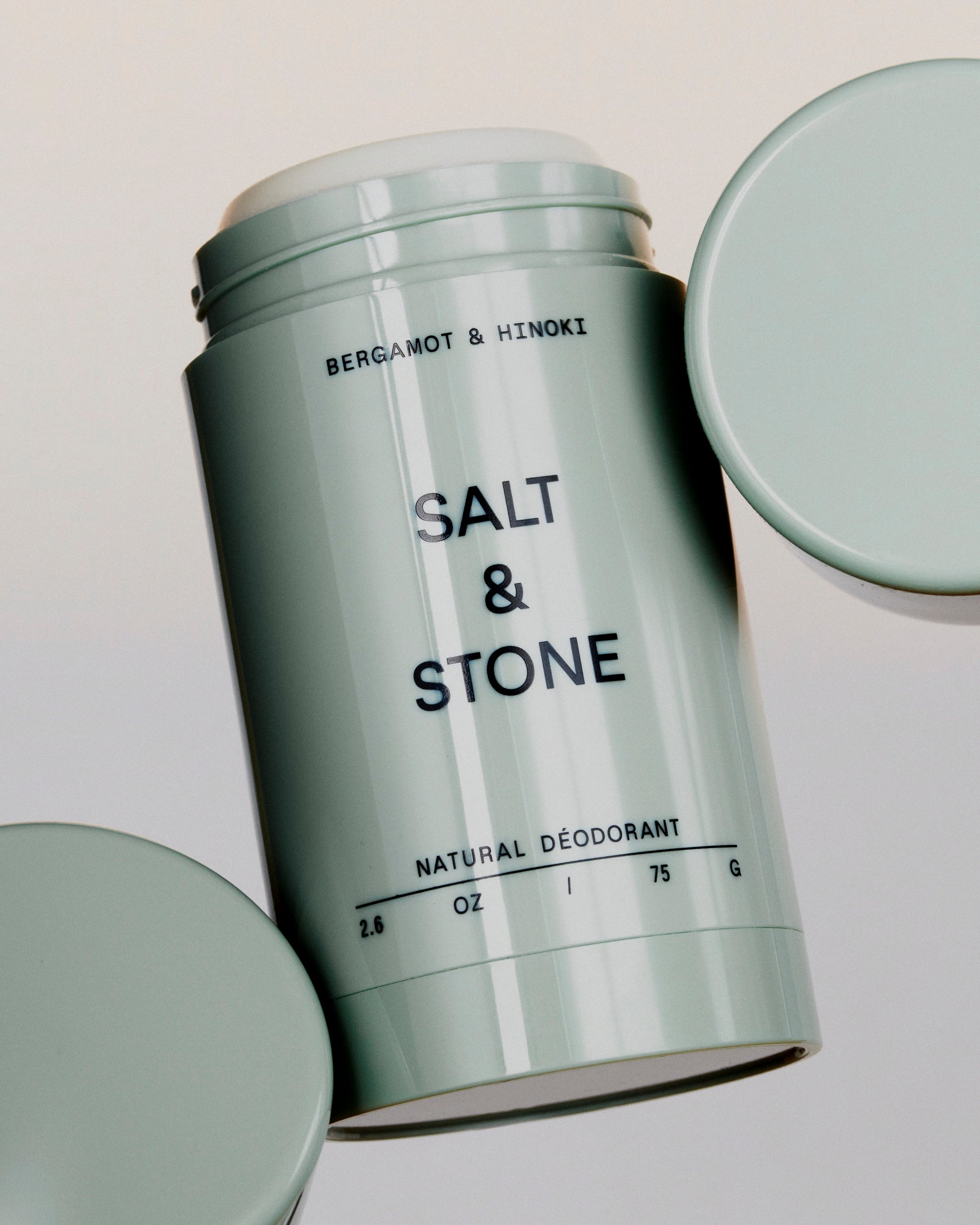 Salt & Stone Deodorant Extra Strength (Bergamot & Hinoki)