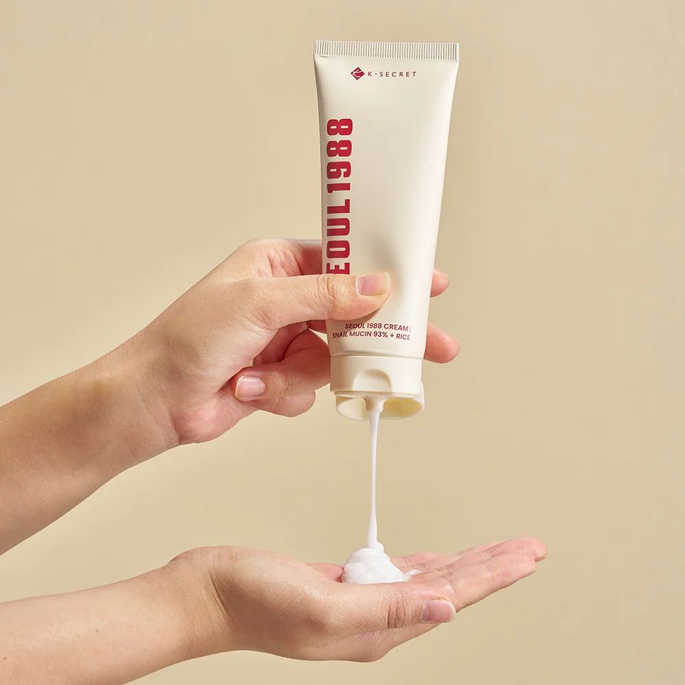 K-SECRET Cream Snail Mucin 93% Rice