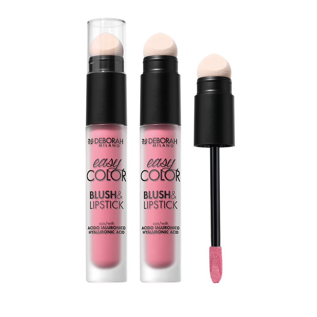 Deborah Easy Color Blush And Lipstick