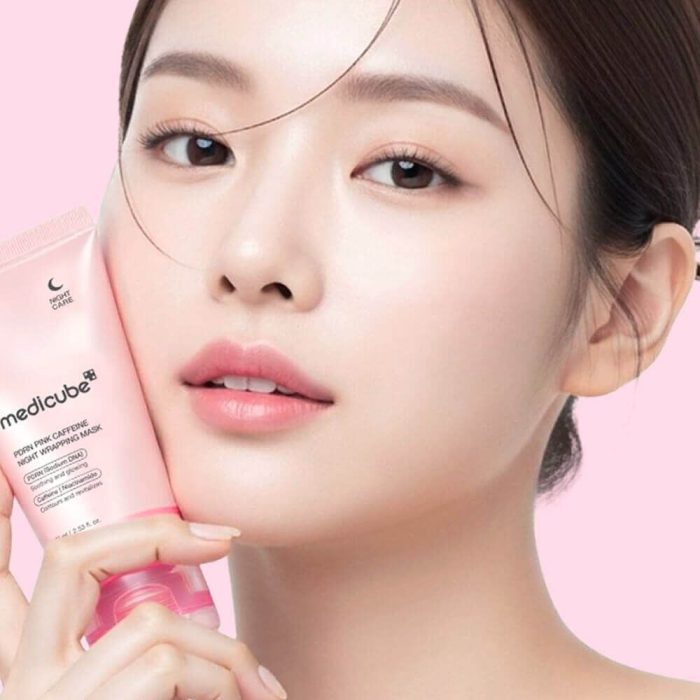 Medicube PDRN Pink Caffeine Night Wrapping Mask