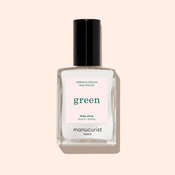 Manucurist Green™ lak za nokte 15 ml – Milky White