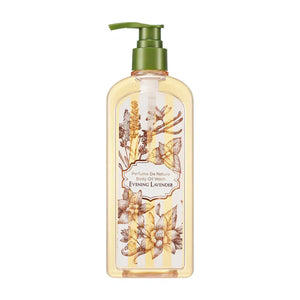 Nature Republic Perfume De Nature Body Oil Wash Evening Lavender 345ml