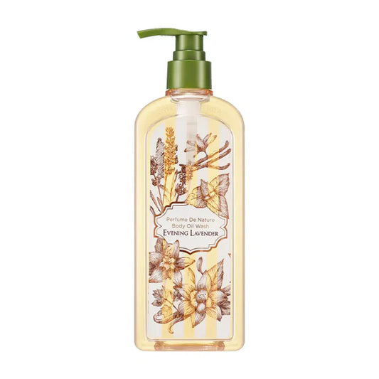 Nature Republic Perfume De Nature Body Oil Wash Evening Lavender 345ml