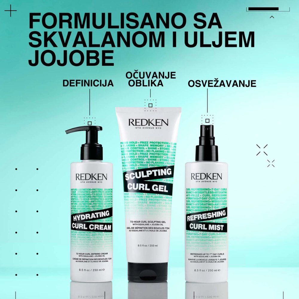 Redken Acidic Bonding Curls Hydrating Curl Cream 250ml