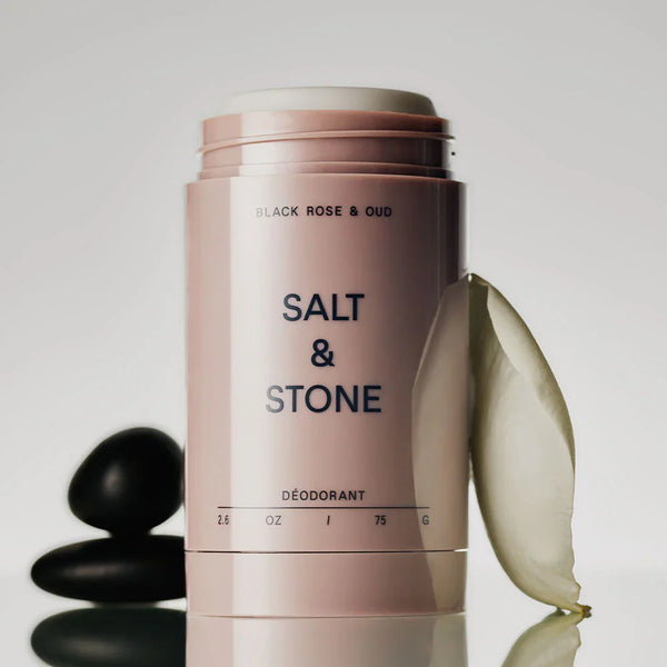 Salt & Stone Deodorant Extra Strength (Black Rose & Oud)