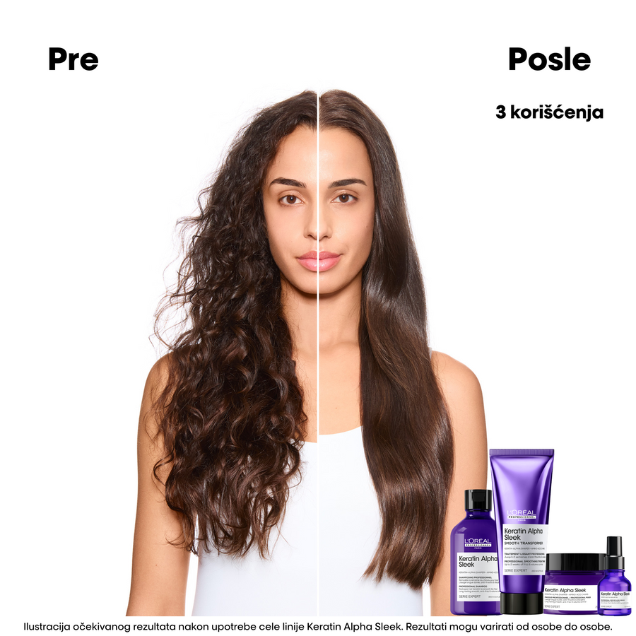 L'Oréal Professionnel Keratin Alpha Sleek Serum za kosu 50ml