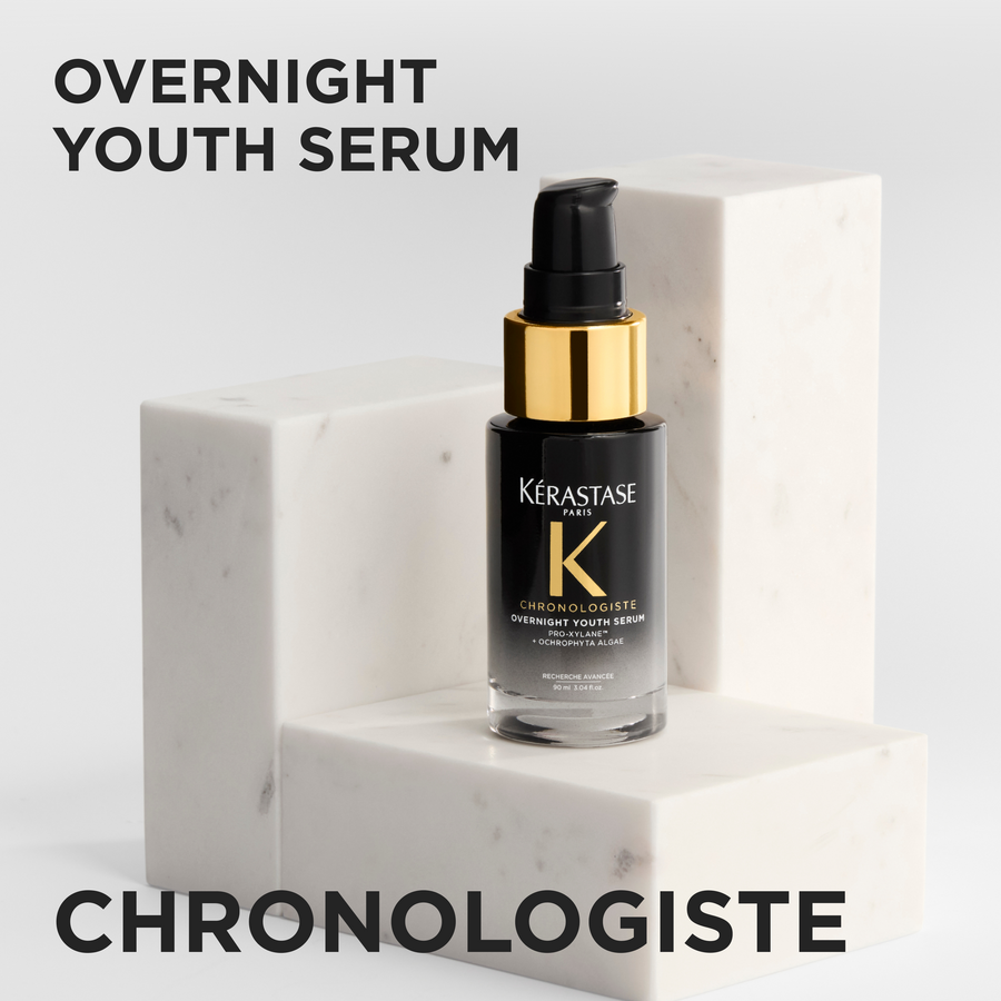 Kérastase Chronologiste Overnight Youth Serum, Noćni serum za mladolikost kose oslabljene znakovima starenja, 30ml