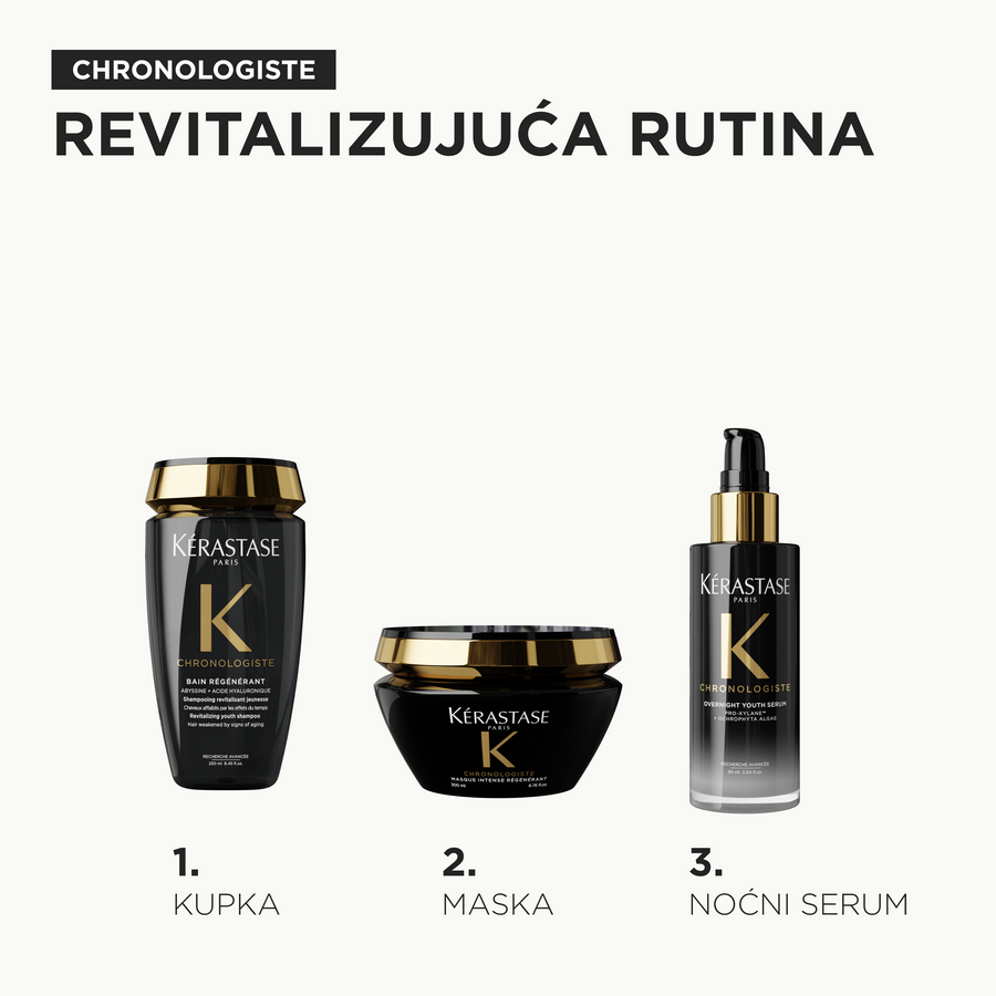 Kérastase Chronologiste Bain Régénérant – kupka koja revitalizira kosu oslabljenu znakovima starenja, 250 ml