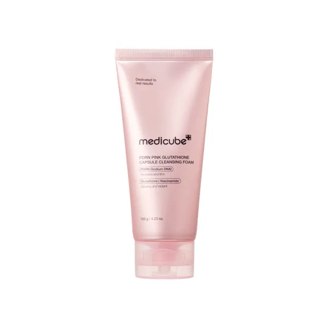 Medicube PDRN Pink Glutathione Capsule Cleansing Foam