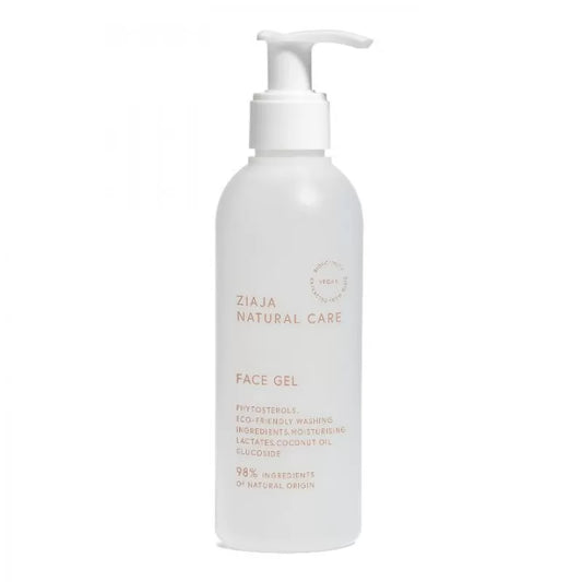 ZIAJA Gel za čišćenje lica Natural Care 190 ml