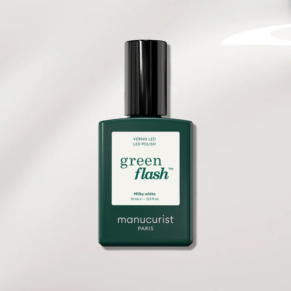 Manucurist Green Flash™ LED gel lak za nokte 15 ml – Milky White