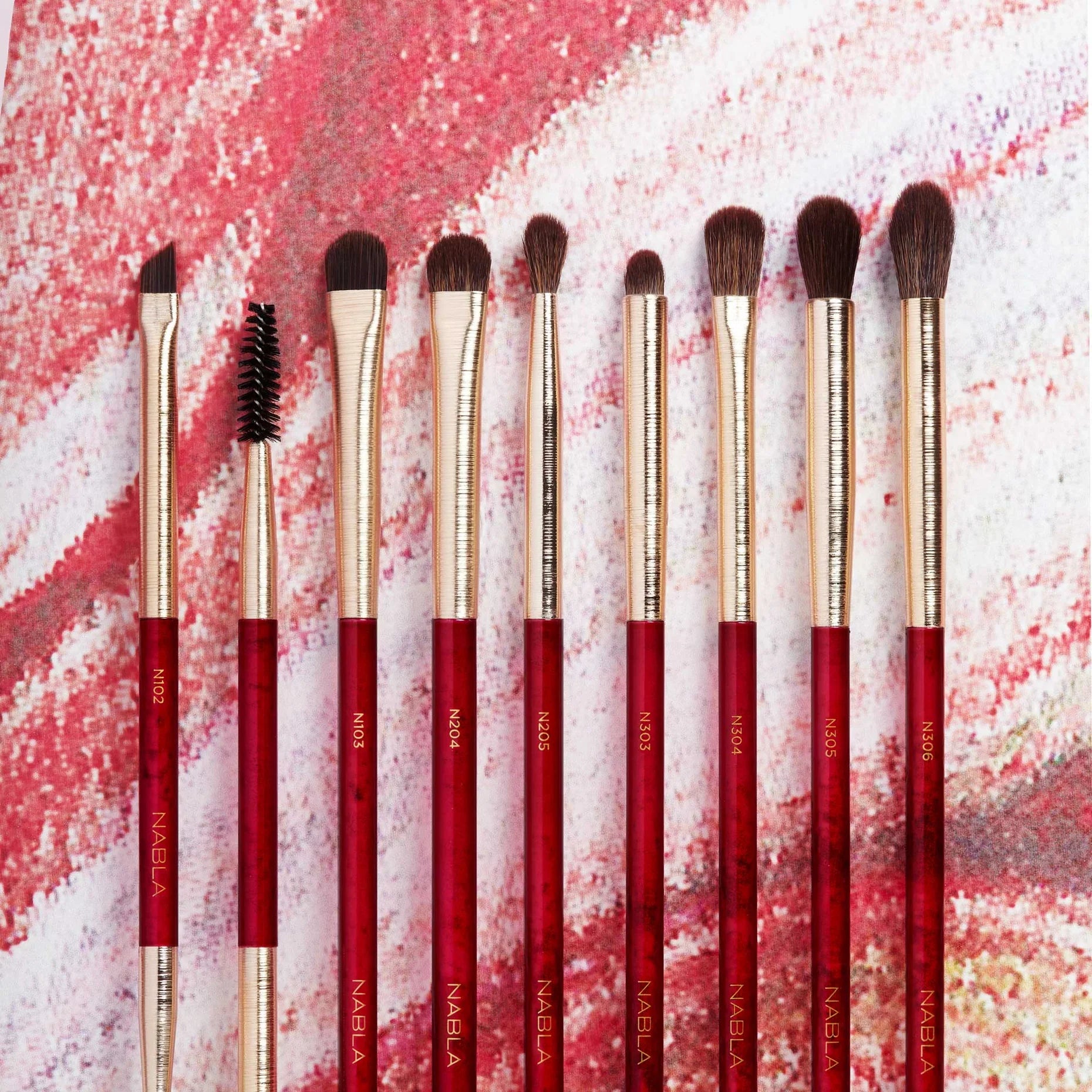 Nabla Ruby Complete Eye Brush Set