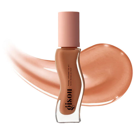 Gisou Honey Infused Lip Oil Glazed Plum